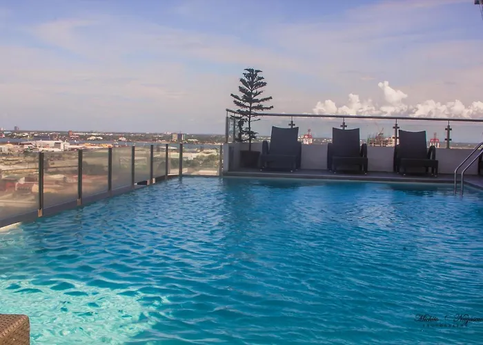 아파트호텔 Mabolo Garden A4 Near Ayala Mall Free Gym Pool 세부